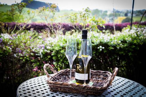 Erkély/terasz, Waitomo Orchard B&B in Waitomo