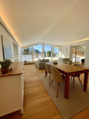 Iekārtas, Modern loft for 6 with mountain views in Bad Ischl in Ramsau (Upper Austria)