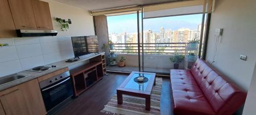 Amplio Departamento 1 dormitorio más sofá cama ideal para Movistar Arena bien conectado