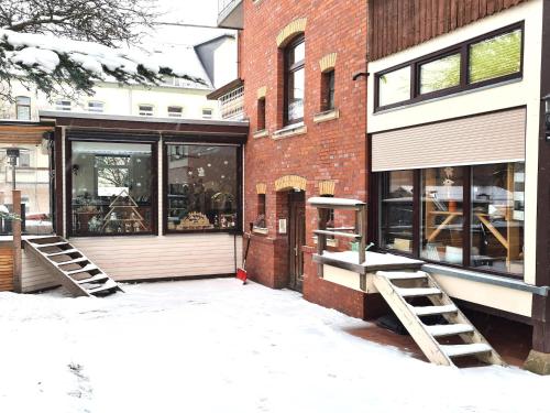 外部景觀, Ferienwohnung mit Kamin im Voigtland in 法爾肯施泰因/沃格托