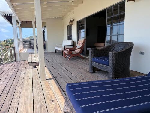 forst home with a great ocean view in Kingstown