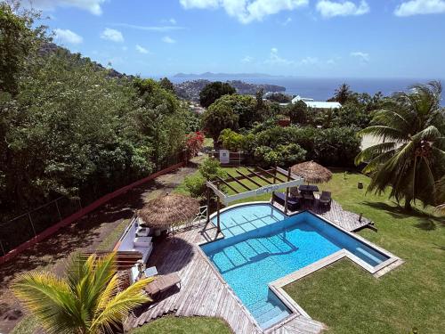 forst home with a great ocean view in Kingstown