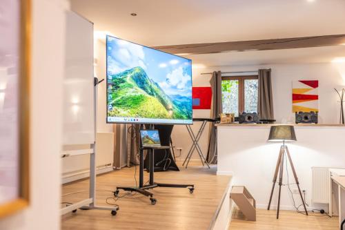 Loft 350m2 & Spa Idéal Familles ou Séminaires (Loft 350m2 & Spa Ideal Familles ou Seminaires) in 格爾茲韋萊