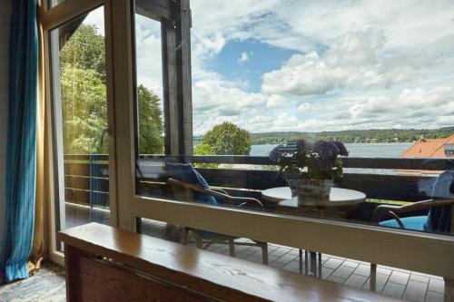 Erkély/terasz, Hotel Schloss Berg in Berg