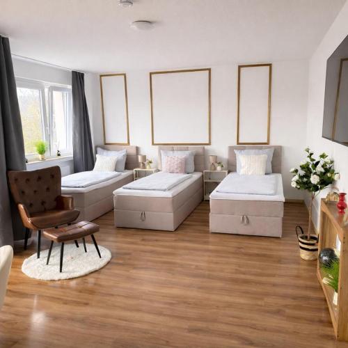 Penthouse mit Deisterblick & Balkon in 巴辛豪森