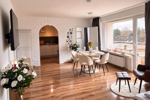 Penthouse mit Deisterblick & Balkon in 巴辛豪森