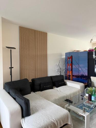 Double room and private bath in a shared flat, quiet, close to the UN and airport in Genf, Schweiz