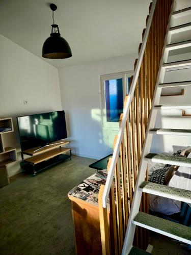 Grand studio avec terrasse in Saint-Marcel-les-Valence (Rhone-Alpes)
