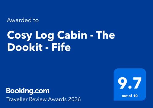 Cosy Log Cabin - The Dookit - Fife in Markinch