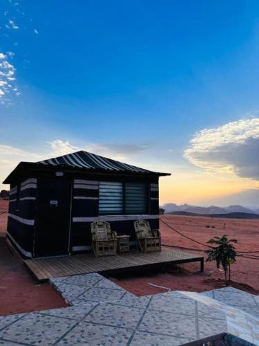 Näkymä ulkoa, Hasan Zawaideh luxury camp 2 in Wadi Rum