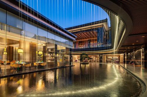 Étterem, Wyndham Grand Tengchong Hot Spring in Tengcsong
