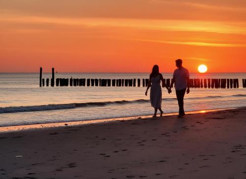 Budget Beach Room for Short Stays in Zoutelande in Заутеланде