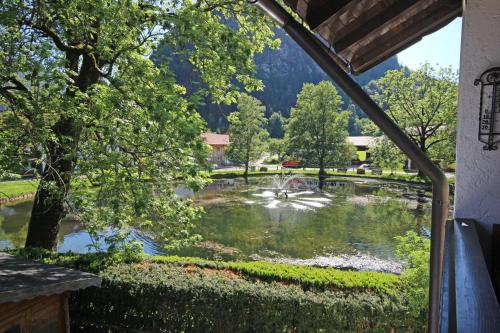 Am Dorfweiher in Pfronten, Deutschland