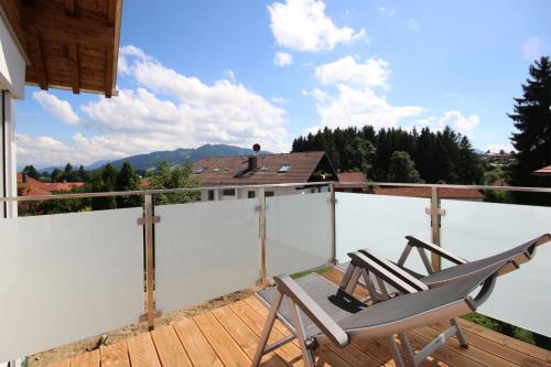 Alpspitzblick in Oy-Mittelberg, Deutschland
