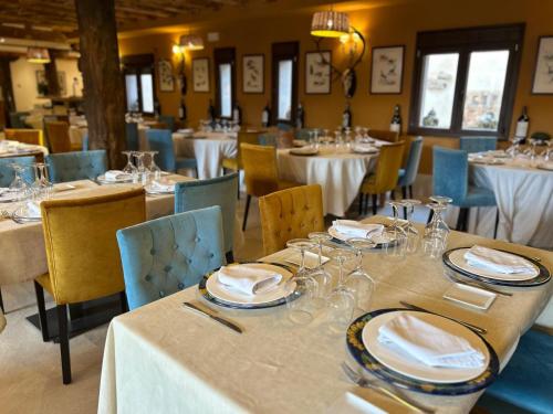 Étterem, Casa Malinalco Hotel Boutique & Restaurante in Sotosalbos