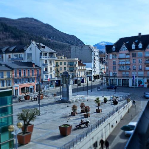 Kilátás, Hotel du Commerce et de Navarre in Lourdes