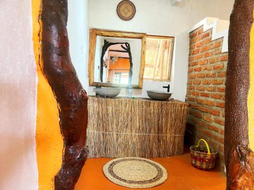 Koupelna, Hornbill Bush Lodge in Paraa
