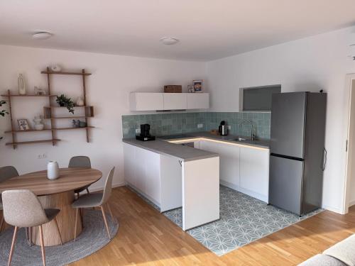 廚房, Ferienzentrum Neubrück '3 Zimmer Apartment mit Seeblick' (Ferienzentrum Neubruck '3 Zimmer Apartment mit Seeblick') in 大克里斯