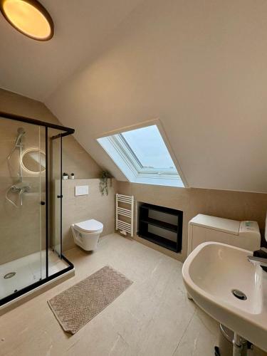 Baño, modernes Apartment 4 für Monteure mit Parkplatz in Lampertheim (modernes Apartment 4 fur Monteure mit Parkplatz in Lampertheim) in Lampertheim