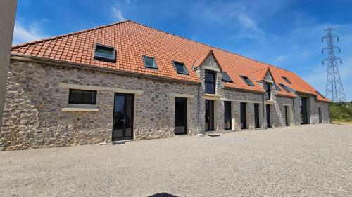 Viesnīcas āriene, Domaine Caloin - Cottage in Echinghen