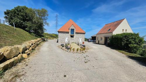 Viesnīcas āriene, Domaine Caloin - Cottage in Echinghen