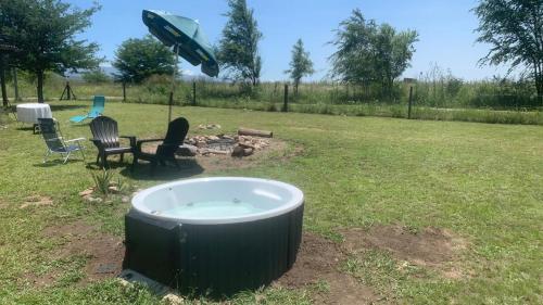 Casa para 5 personas a 1 cuadra del río los Reartes