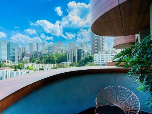 Uitzicht, Heiss Hotel By Jalo in Medellín