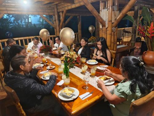 Restorāns, La Portada en Tierradentro Restaurante y Hospedaje in Silvia