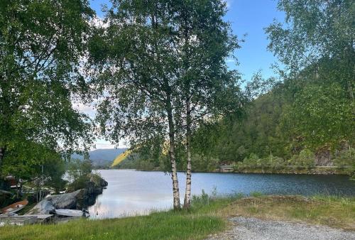 Holiday home near Skogseidvatnet in Saevareid