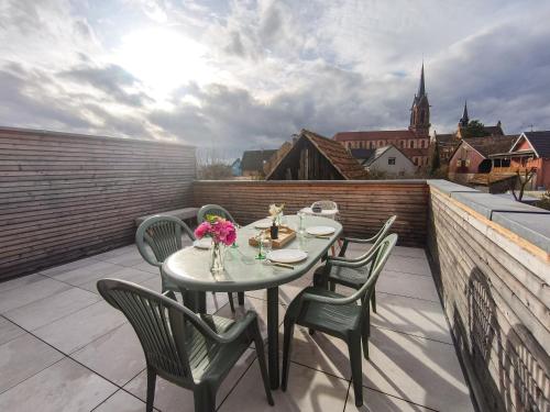 Kilátás, Mackenheim - Parenthèse détente en Alsace - Terrasse & Parking (Mackenheim - Parenthese detente en Alsace - Terrasse & Parking) in Hessenheim