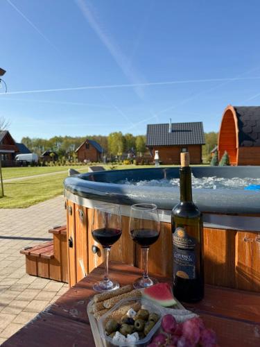Leśna Osada -Dominikowo -sauna , balia (Lesna Osada -Dominikowo -sauna , balia) in Dominikowo