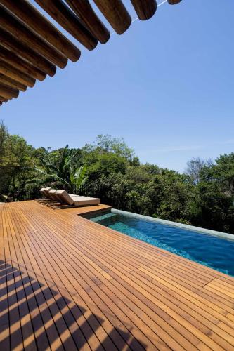 View, Jungle View Suite Cozy Casa Brasil in Mole Beach