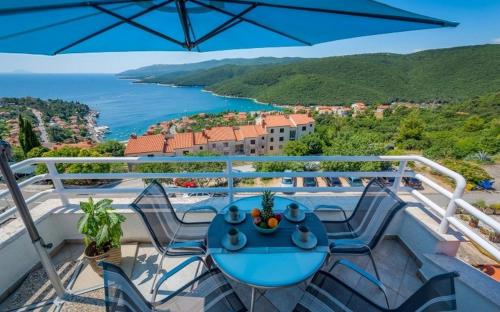 Kilátás, Apartments with WiFi Rabac, Labin - 16022 in Rabac