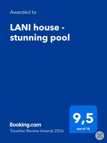 LANI house - stunning pool 2