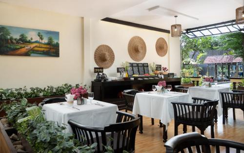 Ravintola, Villa Indochine d'Angkor in Siem Reap