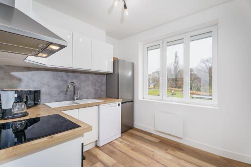 кухня, Evasion Paisible - Proche parcs in Le Creusot