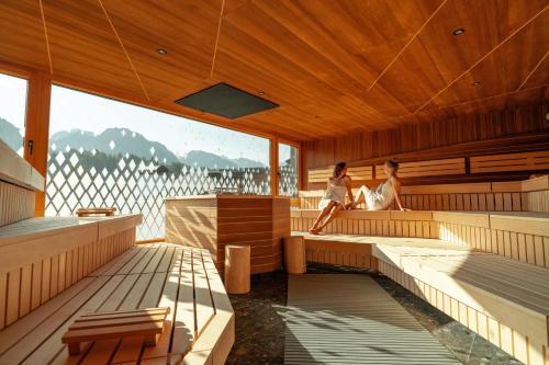 sauna, Hotel Franks in Oberstdorf