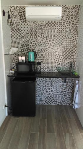 ห้องครัว, Happy Wanderer Motel Bendigo CHILDREN NOT PERMITTED over 18s only in เบนดิโก้