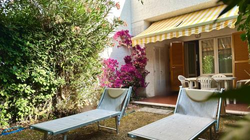 N289 - Numana, bilocale con giardino ed aria condizionata