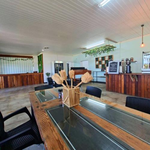 Food and beverages, Forest Gate Backpackers in Plettenberg Bay