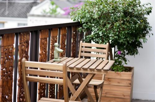 Balcony/terrace, Dali Lanna Hotel in Dali