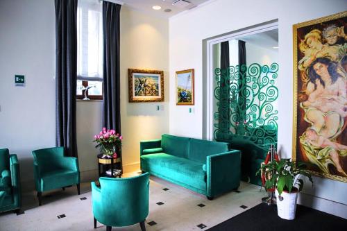 Αίθουσα υποδοχής, Torrione Hotel in Ρέτζιο Καλάμπρια
