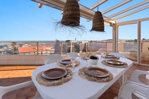 The Rooftop - Jacuzzi - Sea - 180 Terrace - Parking in Les Breguieres