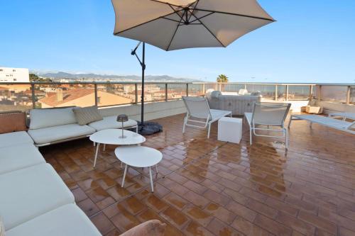 The Rooftop - Jacuzzi - Sea - 180 Terrace - Parking in Les Breguieres