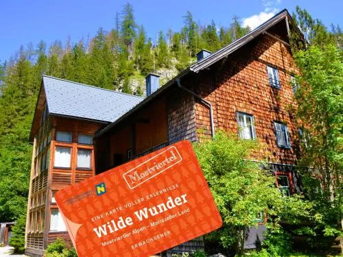 Quellhuette Dachbodn in Weichselboden, Österreich