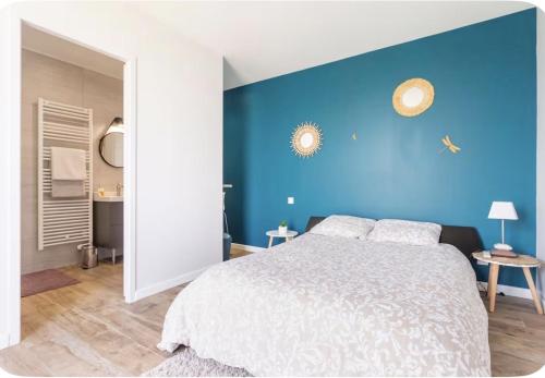 1 double bed