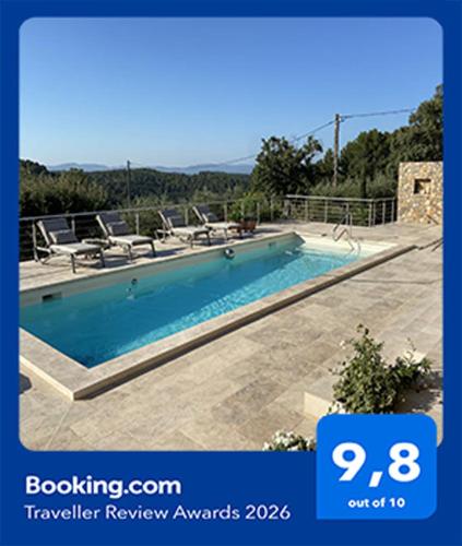 Kilátás, LIS ESTELLO - Gîte à FLAYOSC VAR (LIS ESTELLO - Gite a FLAYOSC VAR) in Draguignan
