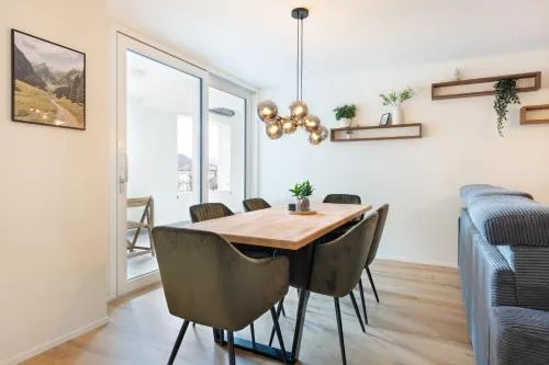 Spacious & Modern Apt - Balcony & Parking in Spiez, Schweiz