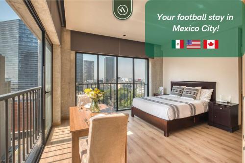 Beautiful Condo with City Views – Alameda Central
