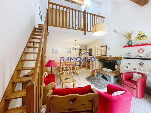 Duplex confortable 3 pièces - 8 pers, centre Valloire - FR-1-854-21